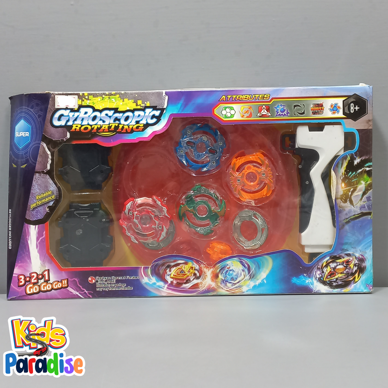 Luxury Beyblade Gyroscopic Rotating Set Pack of 4 Pcs