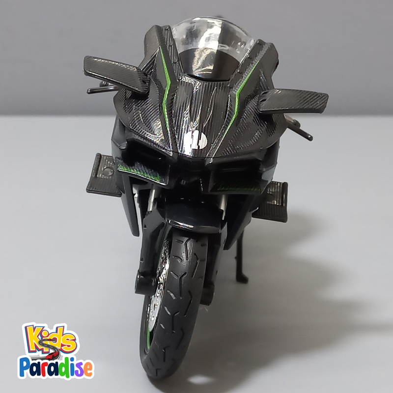 Kawasaki Ninja H2R Metal Motorcycle 1:12 Scale Diecast Model Bike