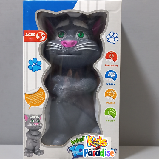 Intelligent Tom Cat with Mouth Recording Story, Music & Touch
