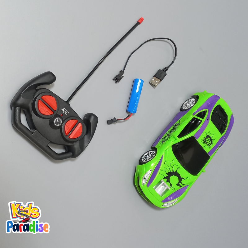 Avengers Super Hero 4 Channels Remote Control Car