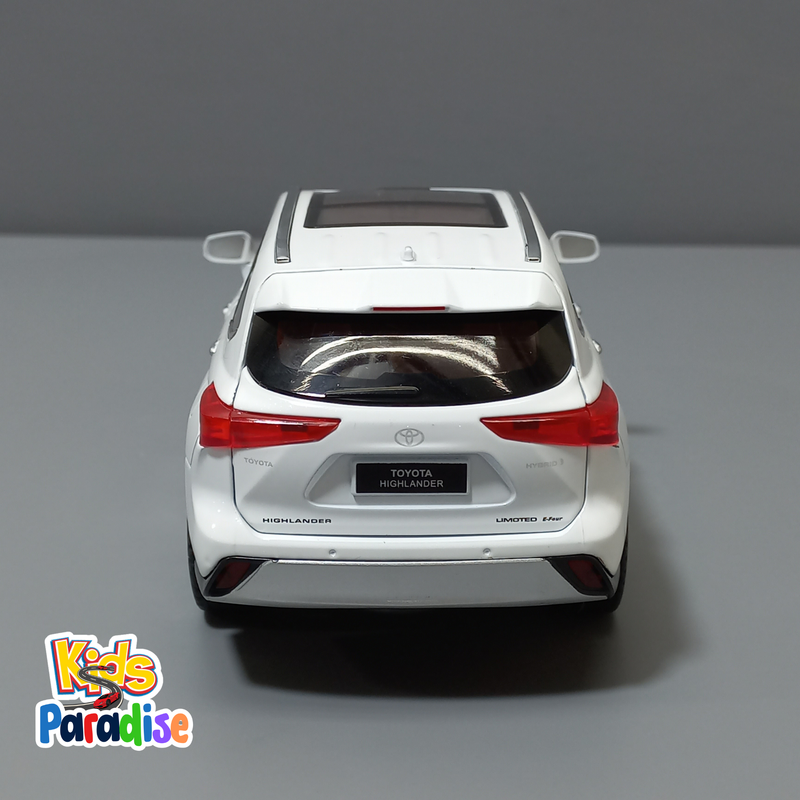 Toyota Highlander Hybrid SUV 1:24 Scale Diecast Model Car