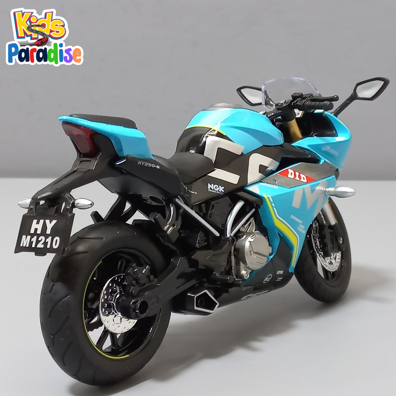 Aimor-Spring Wind CF 250SR Motorcycle 1:12 Scale Diecast Model Bike