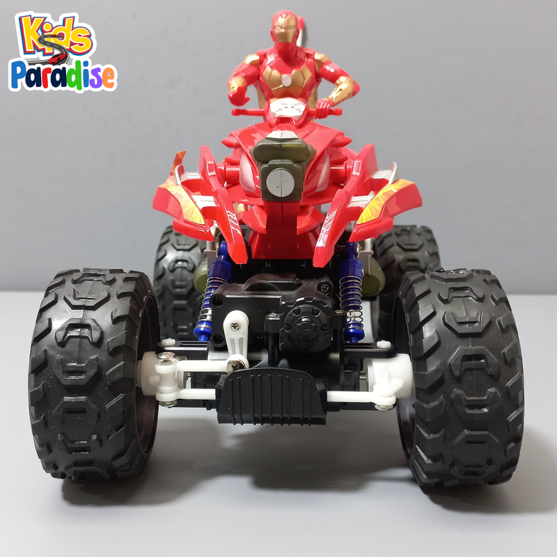 4WD Remote Control Off-Road 4 Wheel Quad Bike Rock Crawler Iron Man 3 Edition