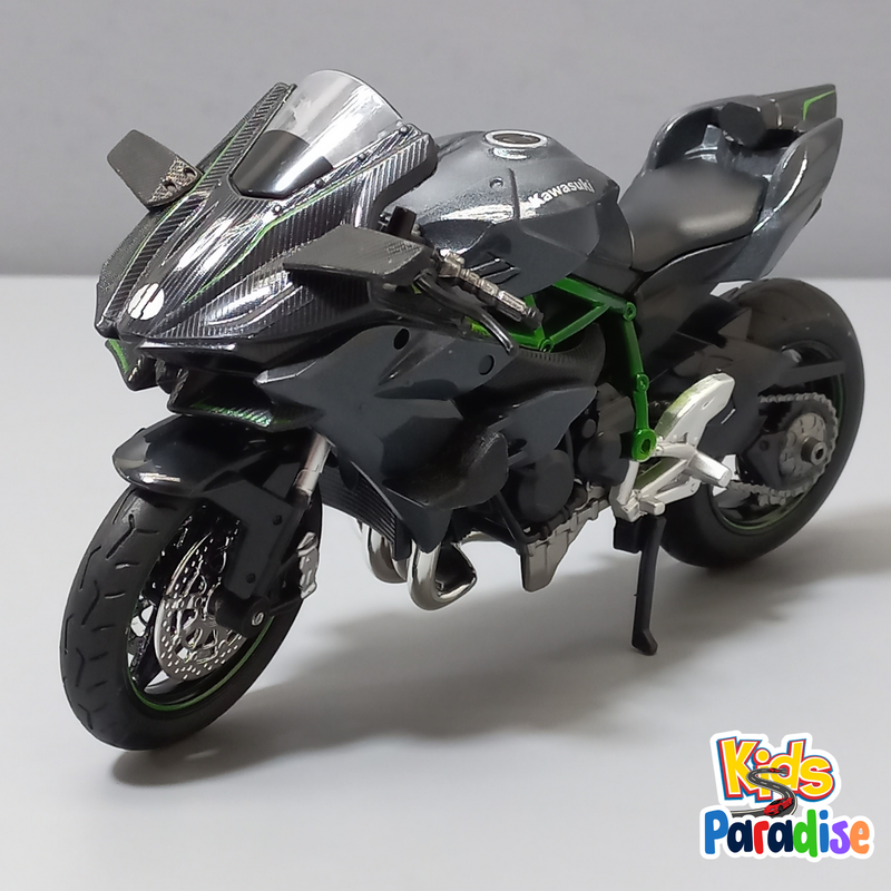 Kawasaki Ninja H2R Metal Motorcycle 1:12 Scale Diecast Model Bike
