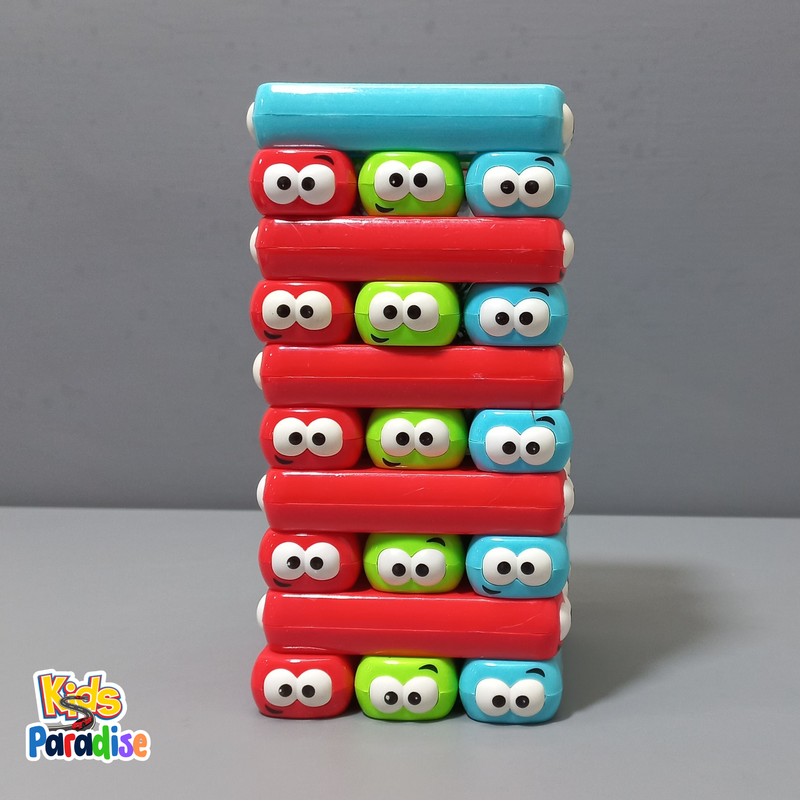 Stackers Colorful Brick Tower Stacking Game For Kids and Adult 30 Pcs