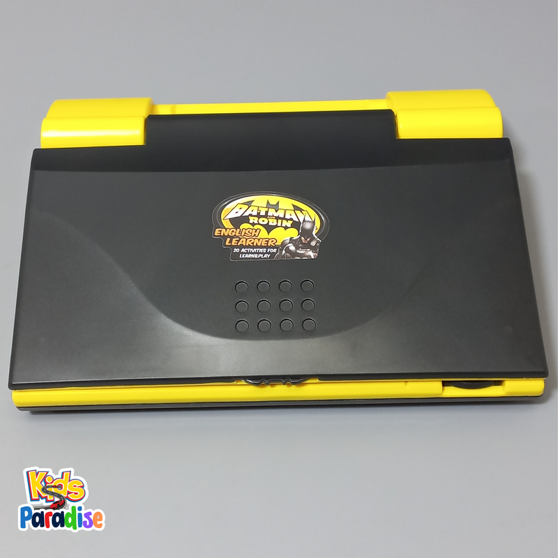 Batman Theme English Learner Laptop For Kids 20 Activities Function