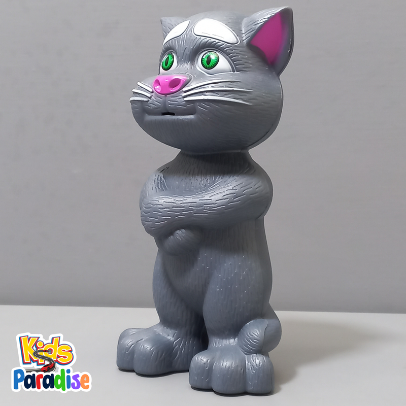 Intelligent Tom Cat with Mouth Recording Story, Music & Touch