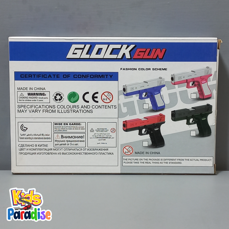 Glock Gun With Soft Bullets Trending Toy