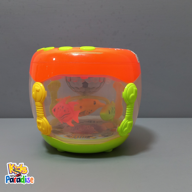 Musical Flash Dynamic Lamplight LX608 FISH DRUM