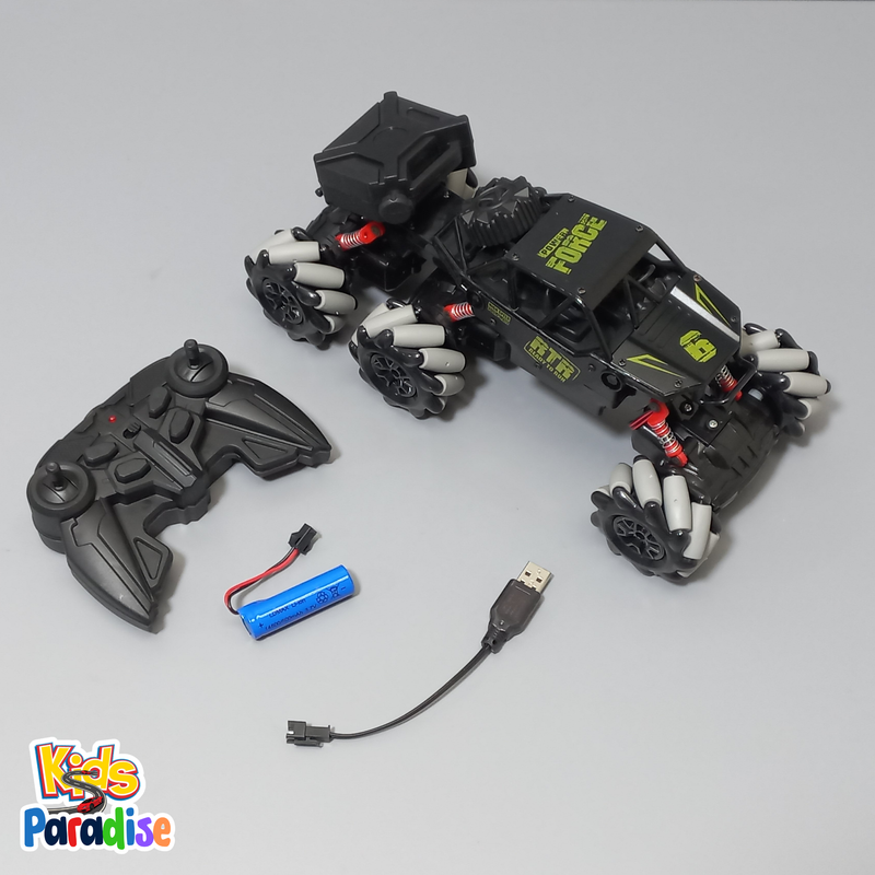 1:16 Scale Remote Control 6 Wheels Drift Car 360° Rotating