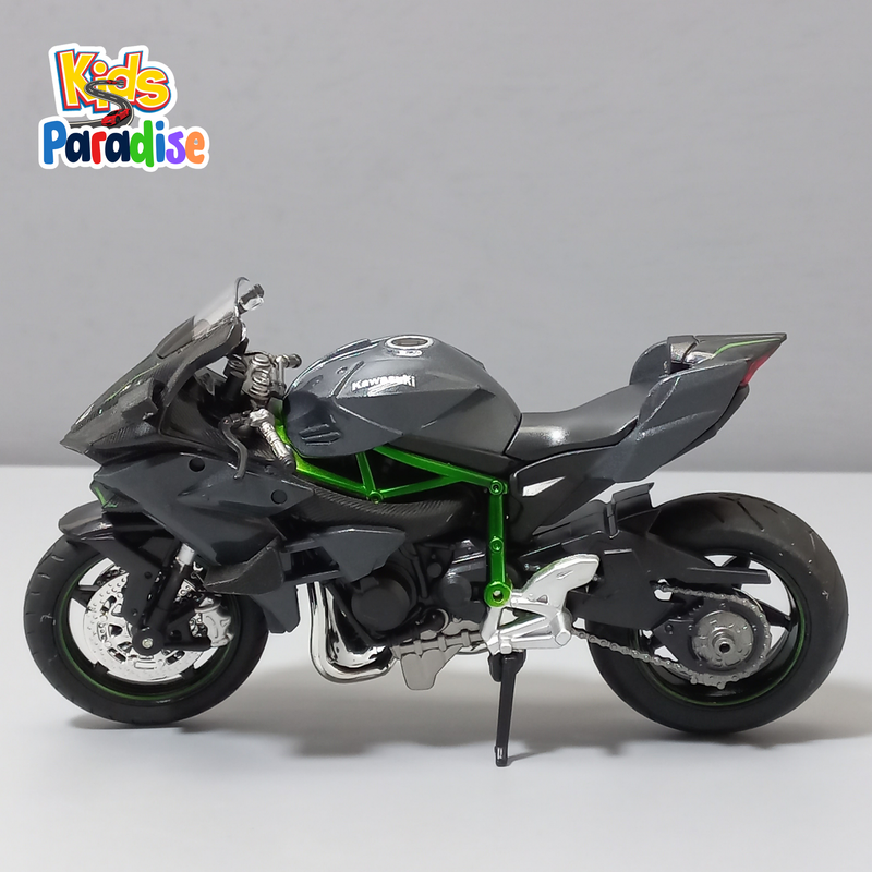 Kawasaki Ninja H2R Metal Motorcycle 1:12 Scale Diecast Model Bike