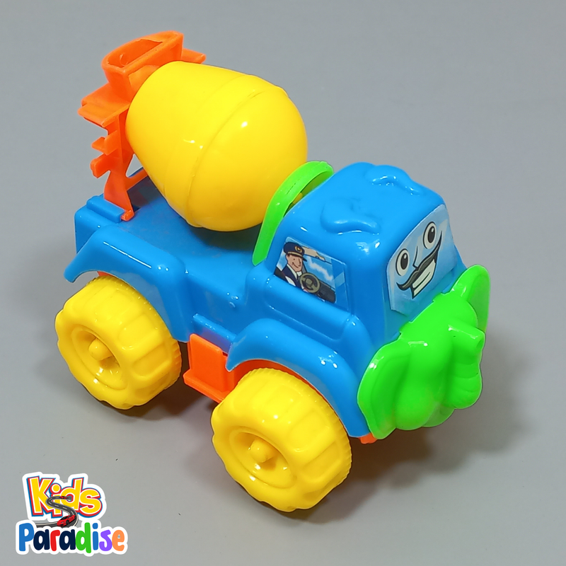 Street King Faster Road Construction 4 Pcs Truck Set