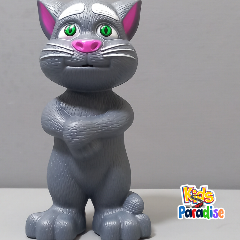 Intelligent Tom Cat with Mouth Recording Story, Music & Touch