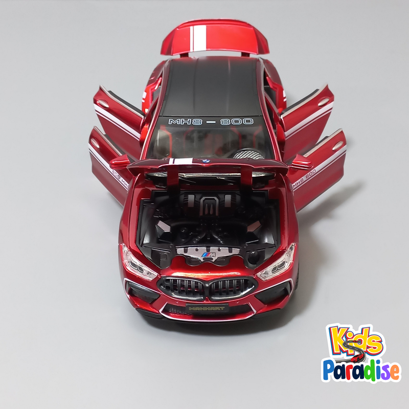 BMW M8 Modified 1:24 Scale Diecast Model Car