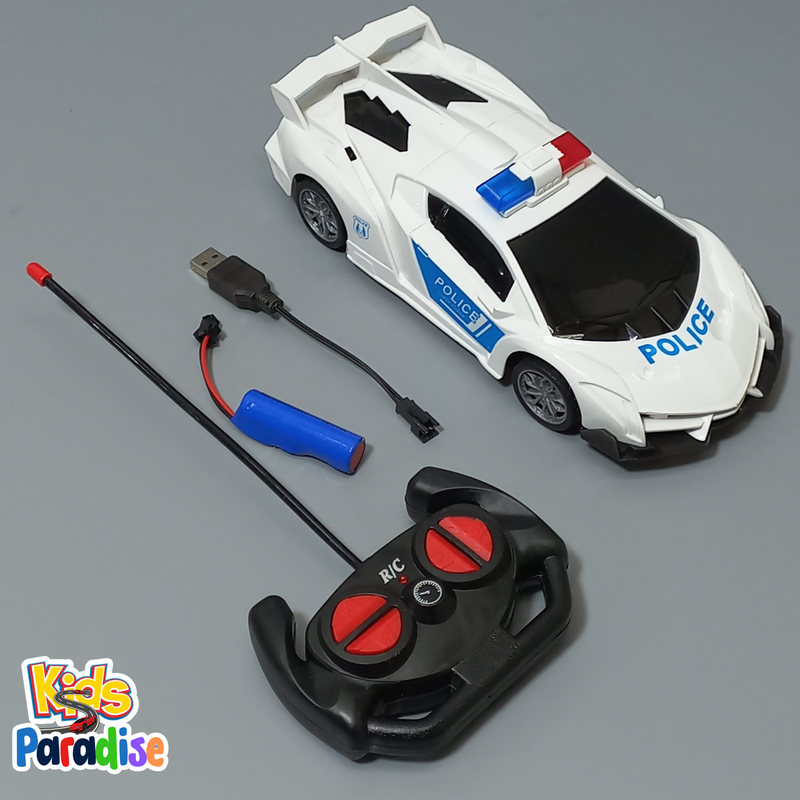 1:16 Scale Lamborghini Police Remote Control Speed Car With Police Lights