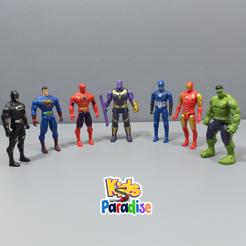 Marvel Avengers Super Heroes Toy Set of 7 Pcs