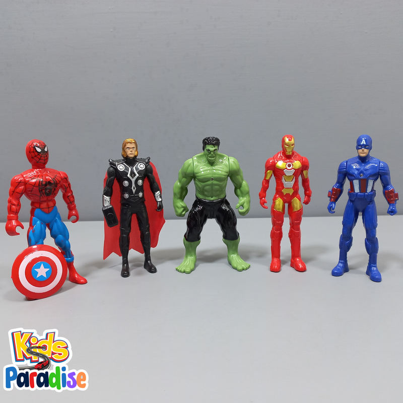 Batman Superman Series Movable Toy Model 5 Action Figures