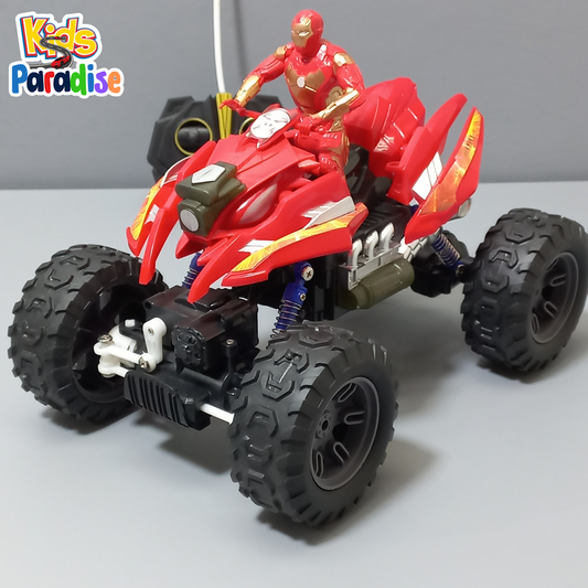 4WD Remote Control Off-Road 4 Wheel Quad Bike Rock Crawler Iron Man 3 Edition