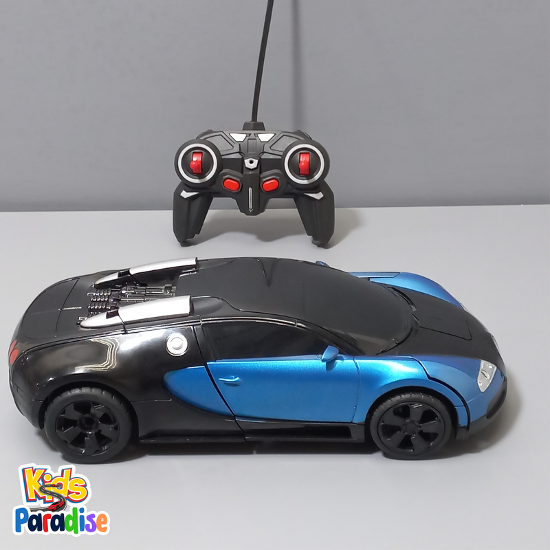 1:18 Scale Deformable Robot Transformation Remote Control Car