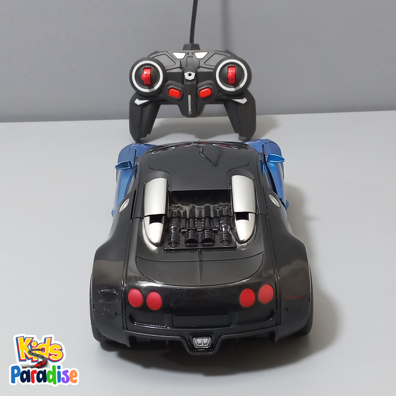 1:18 Scale Deformable Robot Transformation Remote Control Car