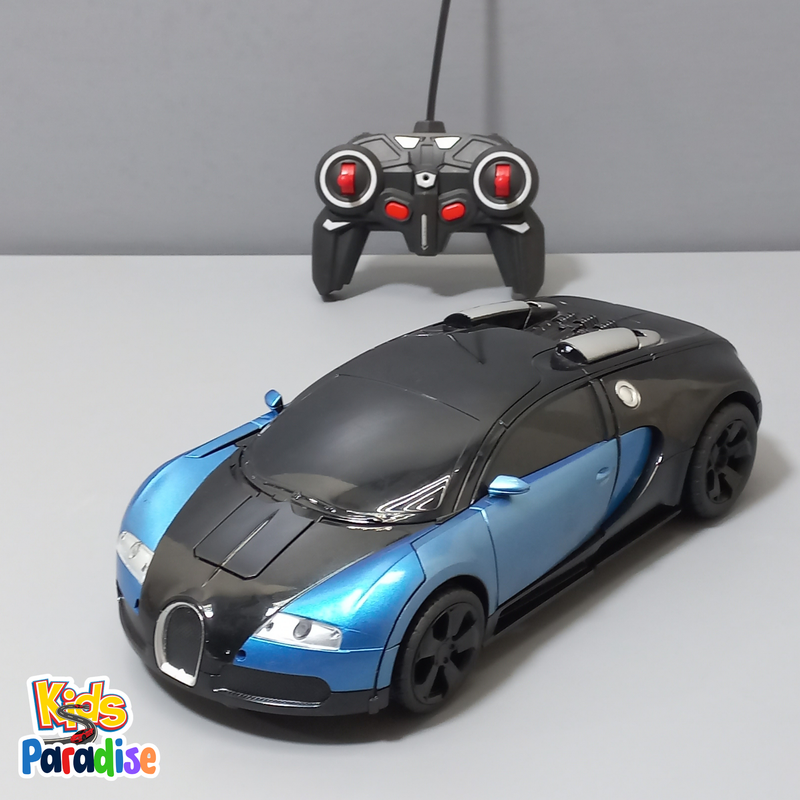 1:18 Scale Deformable Robot Transformation Remote Control Car