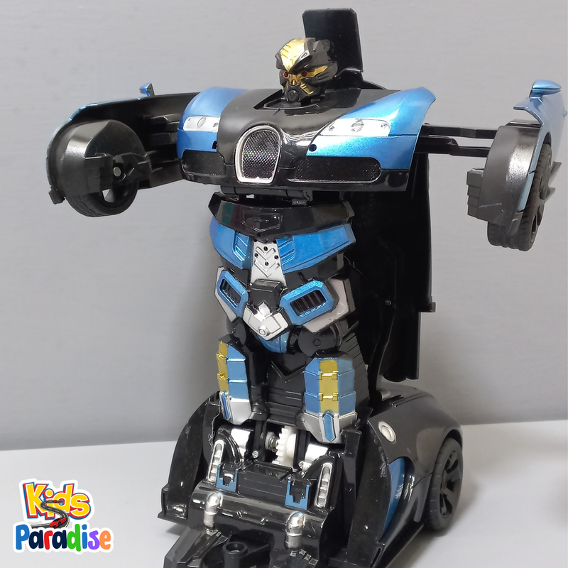 1:18 Scale Deformable Robot Transformation Remote Control Car