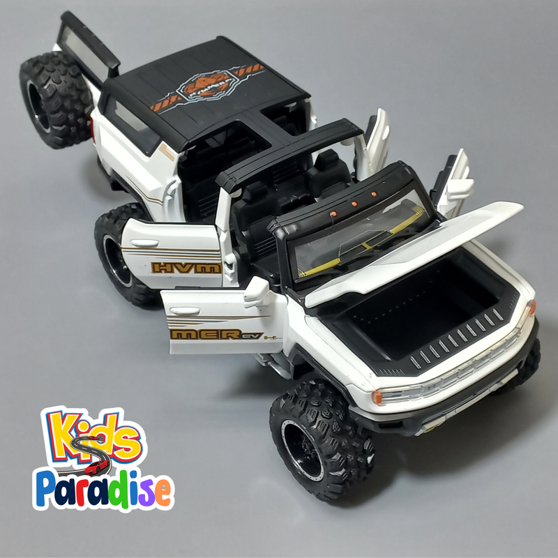 Hummer Ev Convertible 1:24 Scale Diecast Model Car