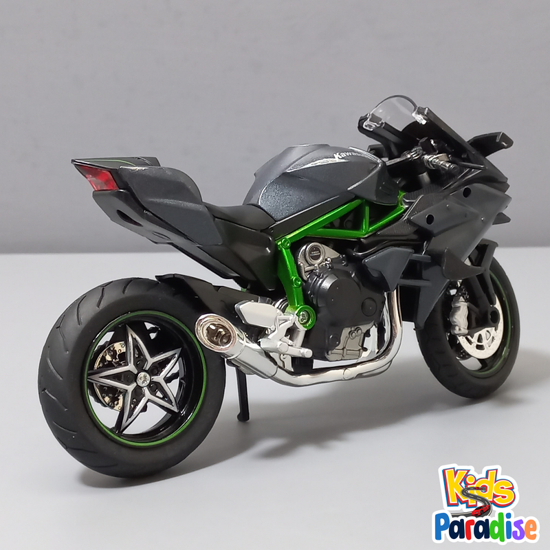Kawasaki Ninja H2R Metal Motorcycle 1:12 Scale Diecast Model Bike