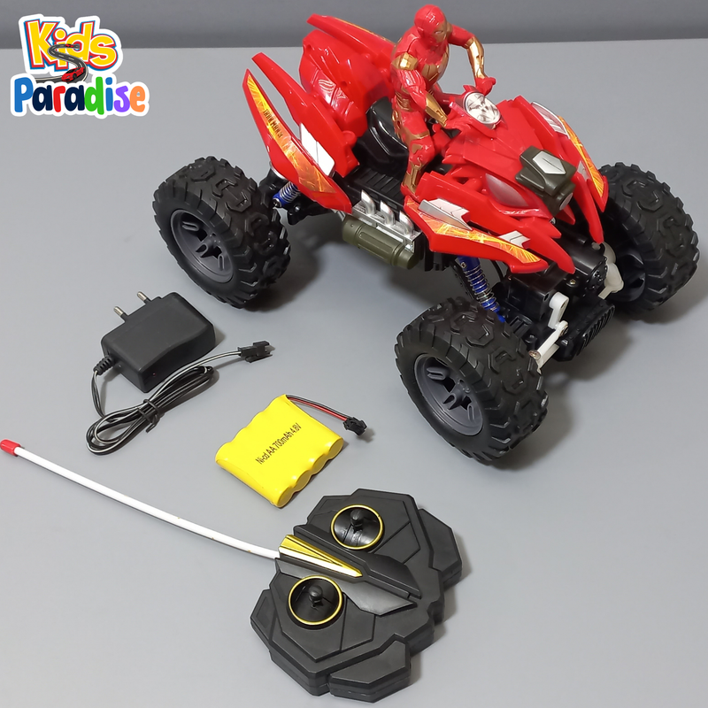 4WD Remote Control Off-Road 4 Wheel Quad Bike Rock Crawler Iron Man 3 Edition
