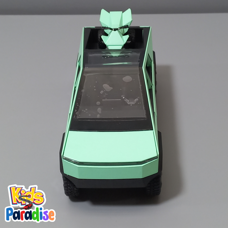 Tesla Cybertruck with Cyberquad 1:24 Scale Diecast Model Car