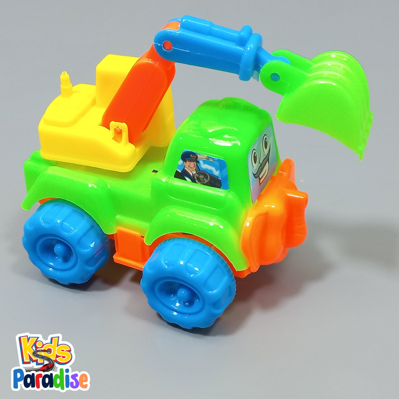 Street King Faster Road Construction 4 Pcs Truck Set