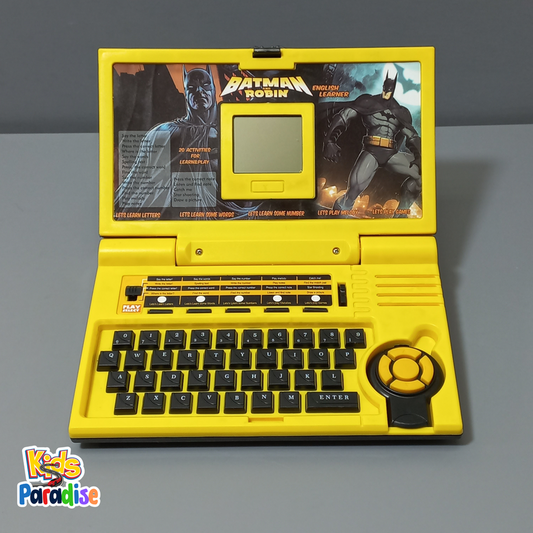 Batman Theme English Learner Laptop For Kids 20 Activities Function