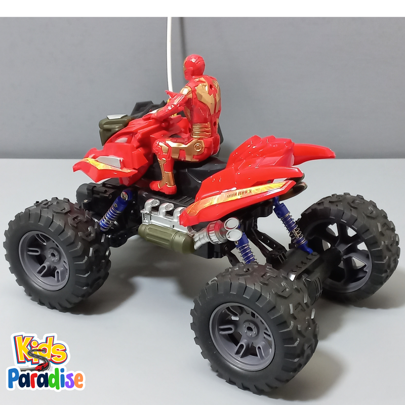 4WD Remote Control Off-Road 4 Wheel Quad Bike Rock Crawler Iron Man 3 Edition