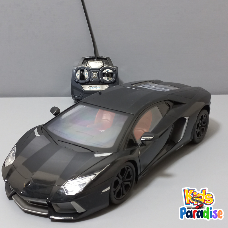 1:14 Scale Black Lamborghini Aventador Remote Control Car Model for Enthusiasts