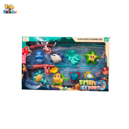 "Fishing Expert" Fun Puzzle Fishing Set for Kids