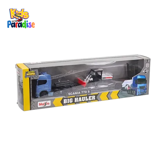 Maisto Mini Work Machines Big Hauler Set - Scania 770 S