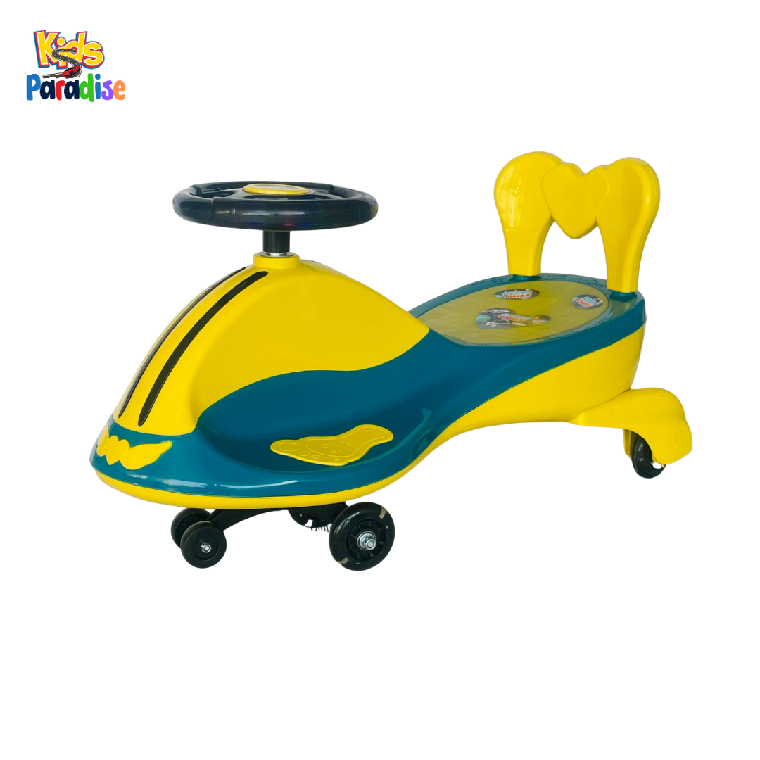 Swing Ride-On Car or Twister with Music & LED Light