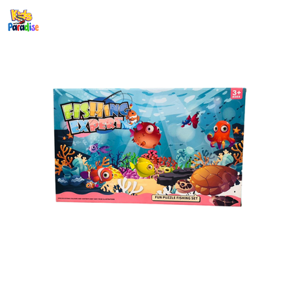 "Fishing Expert" Fun Puzzle Fishing Set for Kids