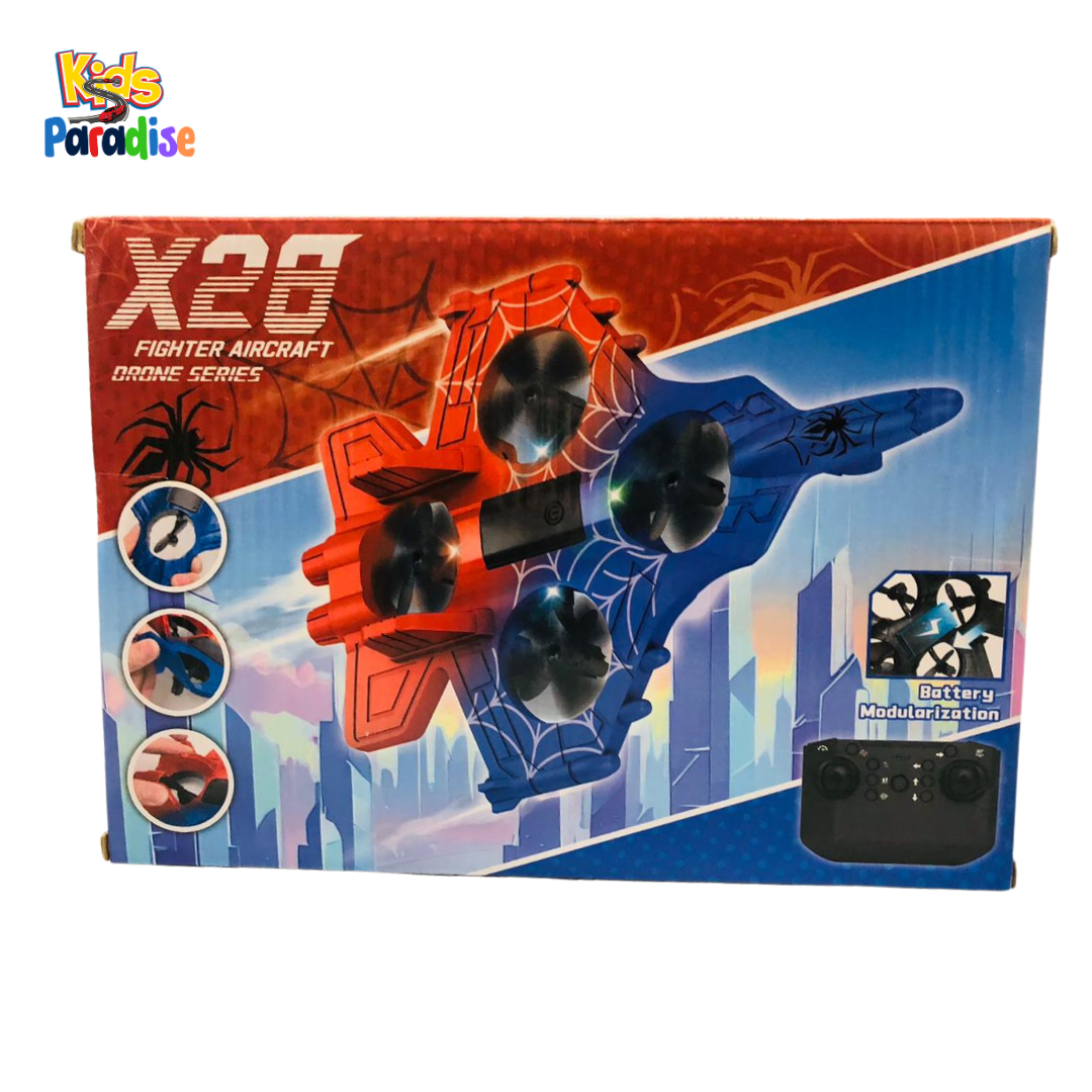 RC Combat Aircraft Drone – Remote Control Flying Jet Toy for Kids & Beginners