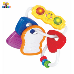 Light and Rattle Keys Soft Water Filled Fun Toy - 306E