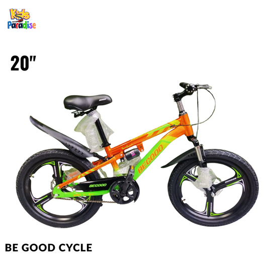 BE GOOD 20" Pro-Series Sport Cycle (Orange & Green Edition)