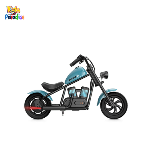 Stylish Kids Mini Cruiser Motorcycle – Electric Style Ride-On for Children