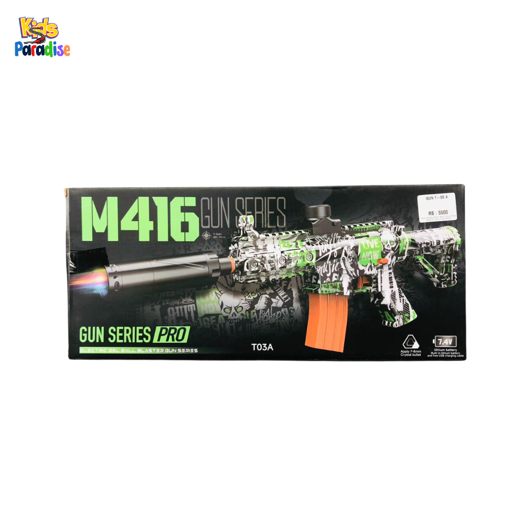 M416 Gun Series PRO – Electric Gel Ball Blaster GUN T-03 A