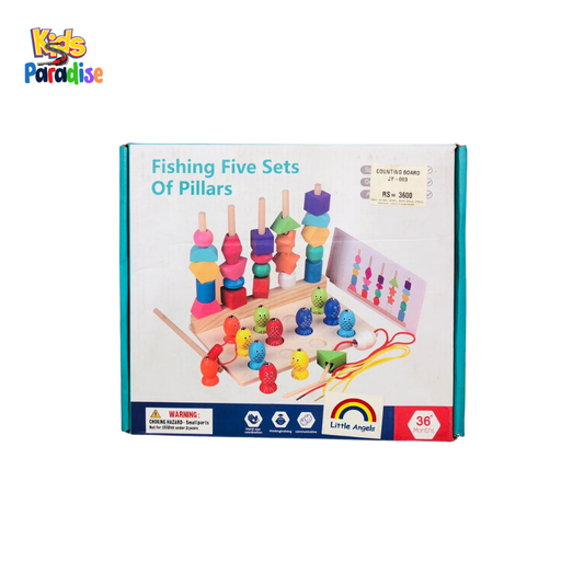 JY-003 Fishing Five Sets of Pillars Counting Board