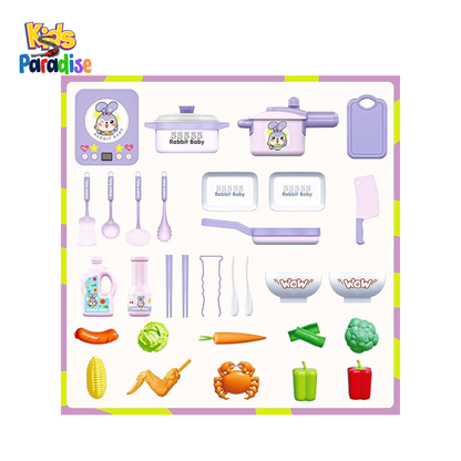 Rabbit Baby Simulation Kitchen Series 0216-B