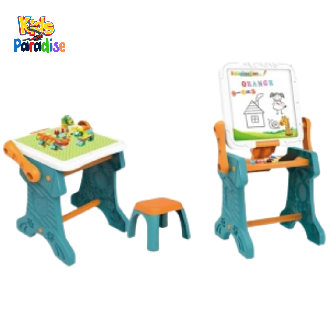 Multi-Functional 2-In-1 Creative Learning Table and Drawing Board 2055