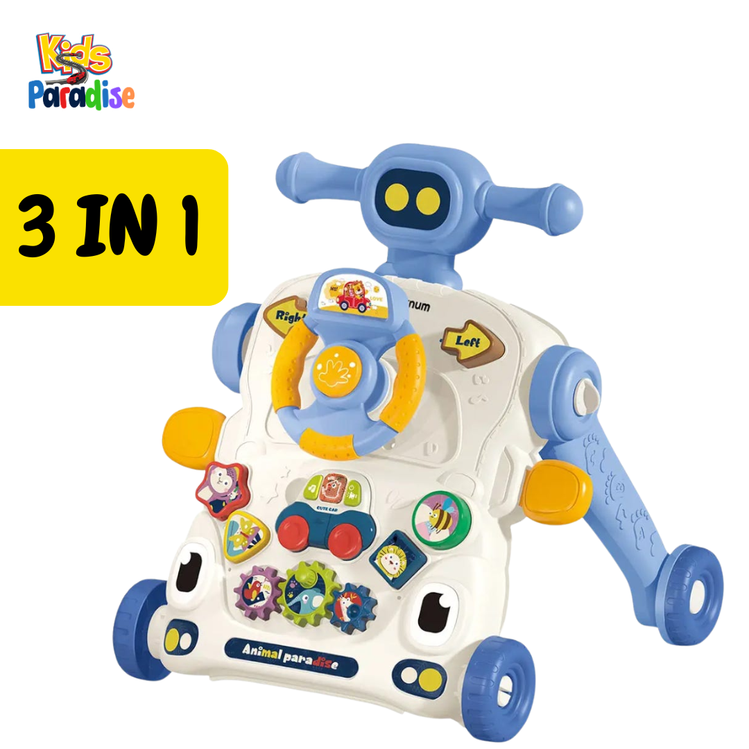 3 In 1 Activity Baby Walker 6043