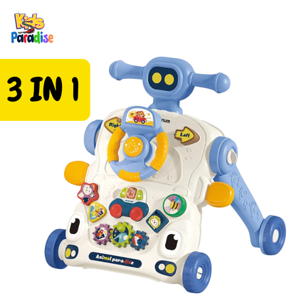 3 In 1 Activity Baby Walker 6043