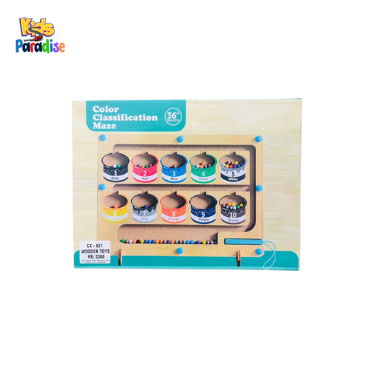 CX-021 Color Classification Maze Wooden Toy