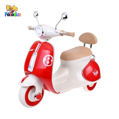 Kids Ride-On Scooter/Vespa Electric Motorcycle with Lights & Music Best Price in Pakistan
